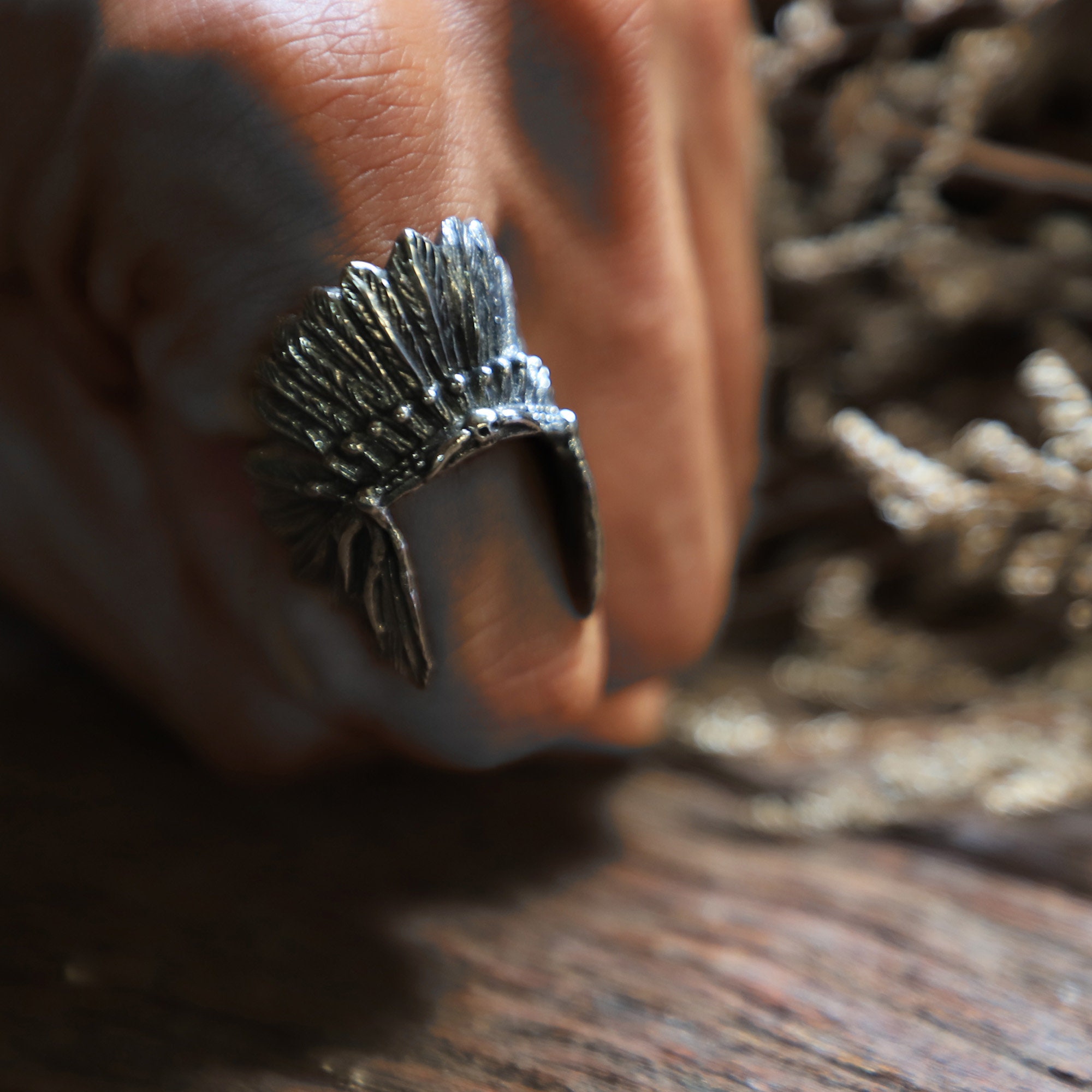 Indian headdress ring deals