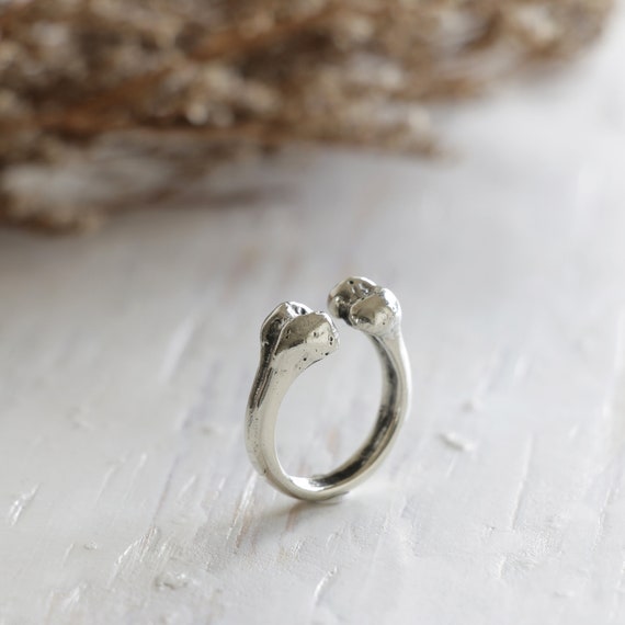 SILVER925 BONE DESIGN RING/シルバー/リング SILVER925 BONE DESIGN RING/シルバー/リング