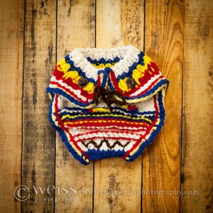 Thanksgiving Indian hat/Cherokee/, perfect newborn photo prop. image 5