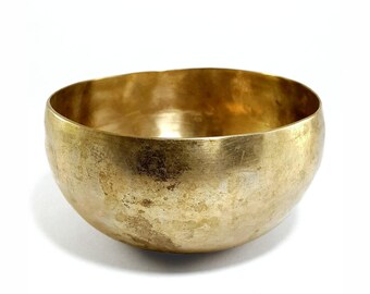 Authentic Handmade Tibetan Beaten Singing Bowl Sound Vibration Therapy Yoga Gifts Bowl Spiritual Decor (5")
