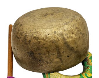 Handmade Tibetan Singing Bowl Spiritual Decor Nepal Zen Garden Meditation Room Bowl Aura Cleansing (6")