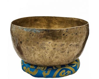 Handmade Tibetan Singing Bowl Spiritual Ritual Decor Gifts Nepal Sound Energy Meditation Music Bowl (6")