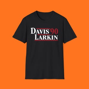 Camiseta Davis & Larkin '90, Camiseta Leyendas del Béisbol para Presidente