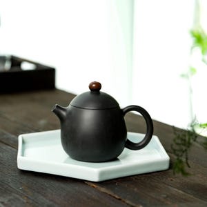 Handgjord Jianshui Drakeägg Tekanna 220ml Gongfu Ler Tekanna