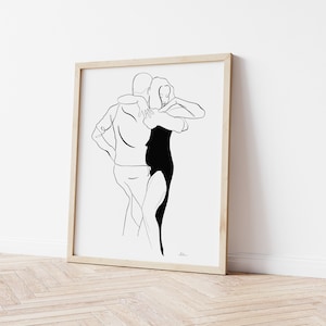 Salsa Bailando Grabado, Baile Latino, Danza Moderna, Danza Pareja De Arte, Rumba, Tango, Salón de Baile, Estudio de Coreografía