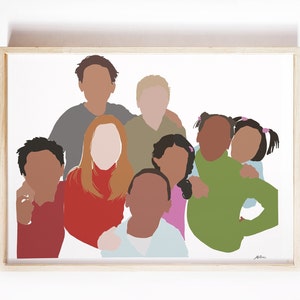 Diversity Print, BLM, Inclusion poster, Equality Art, Multi Race Art, Multi Ethnicity, Be Kind,