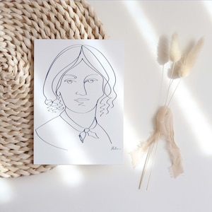 Emily Bronte, Emily Bronte Print, Wuthering Heights Gifts, Book Lovers Gift, Book Gifts,
