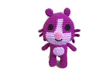 Rosie the hamster, Custom Collection Handmade doll, 8" toy amigurumi, stuffed animal
