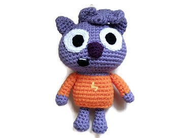 Work It Out Zadie, 10 inch Amigurumi , stuffed animal doll toy