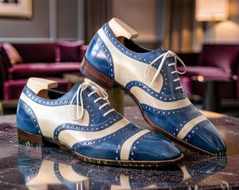 Brand New Real Leather Brogue Wingtip Lace Up Formal Men's Wedding Party Shoes
