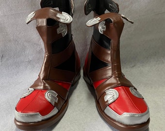 Xenoblade Chronicles Shulk Shoes Cosplay Men Boots