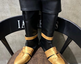 Vincent Valentine Boots Final Fantasy VII FF7 Cosplay Men Shoes