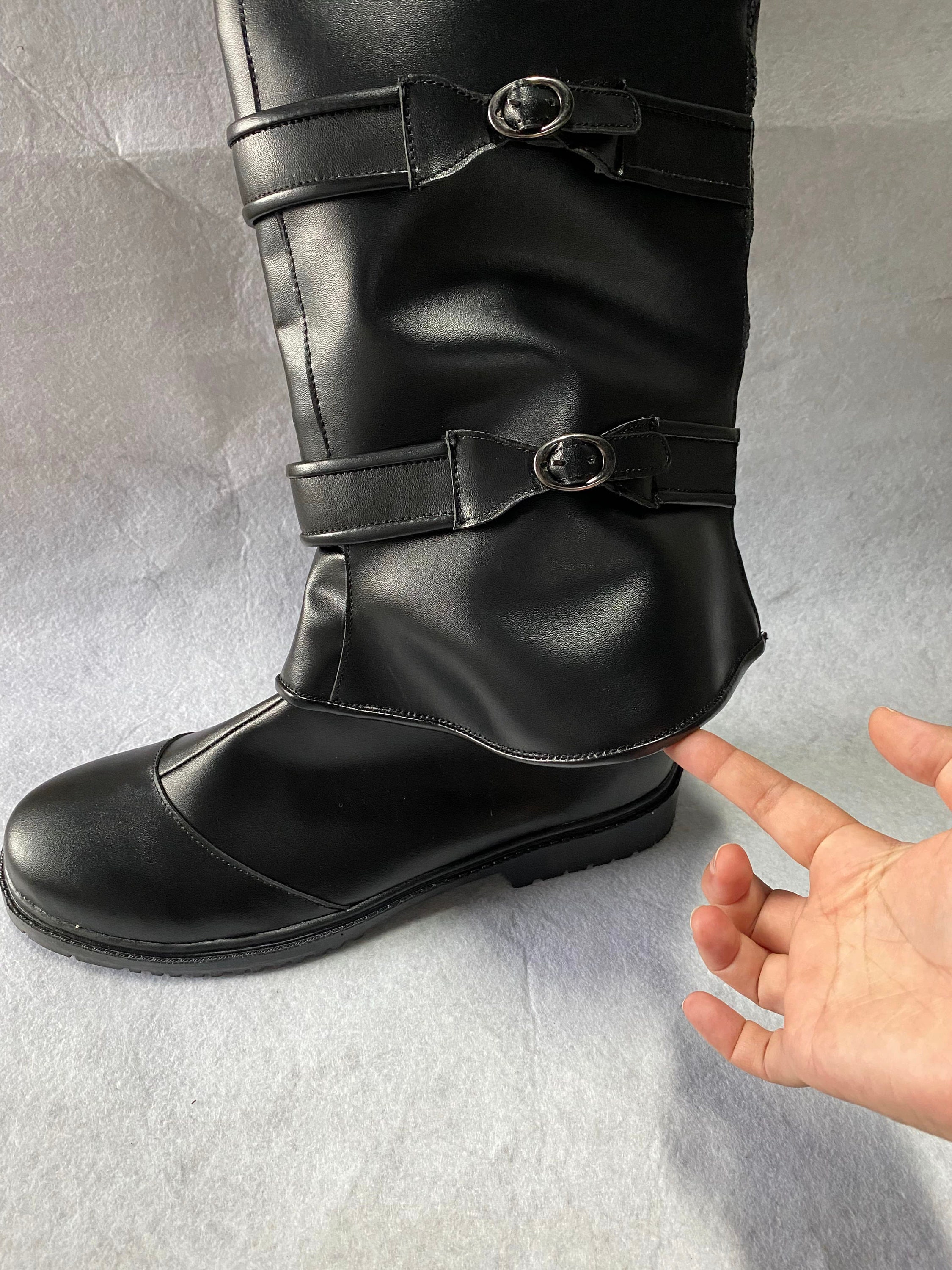 Avengers Endgame Captain America Shoes Cosplay Steve Rogers Men Boots ...
