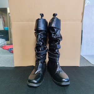 The Crimes of Grindelwald Shoes Cosplay Handmade Boots