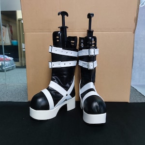 Maka Albarn-laarzen Soul Eater-cosplayschoenen
