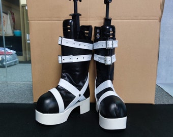 Maka Albarn Boots Soul Eater Cosplay Shoes
