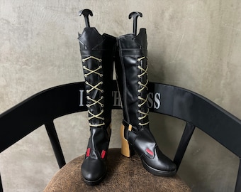 Stivali da donna Cosplay di Ashe Shoes di OW