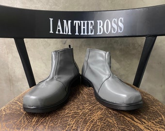 Detroit Become Human Connor Cosplay Shoes Men Boots