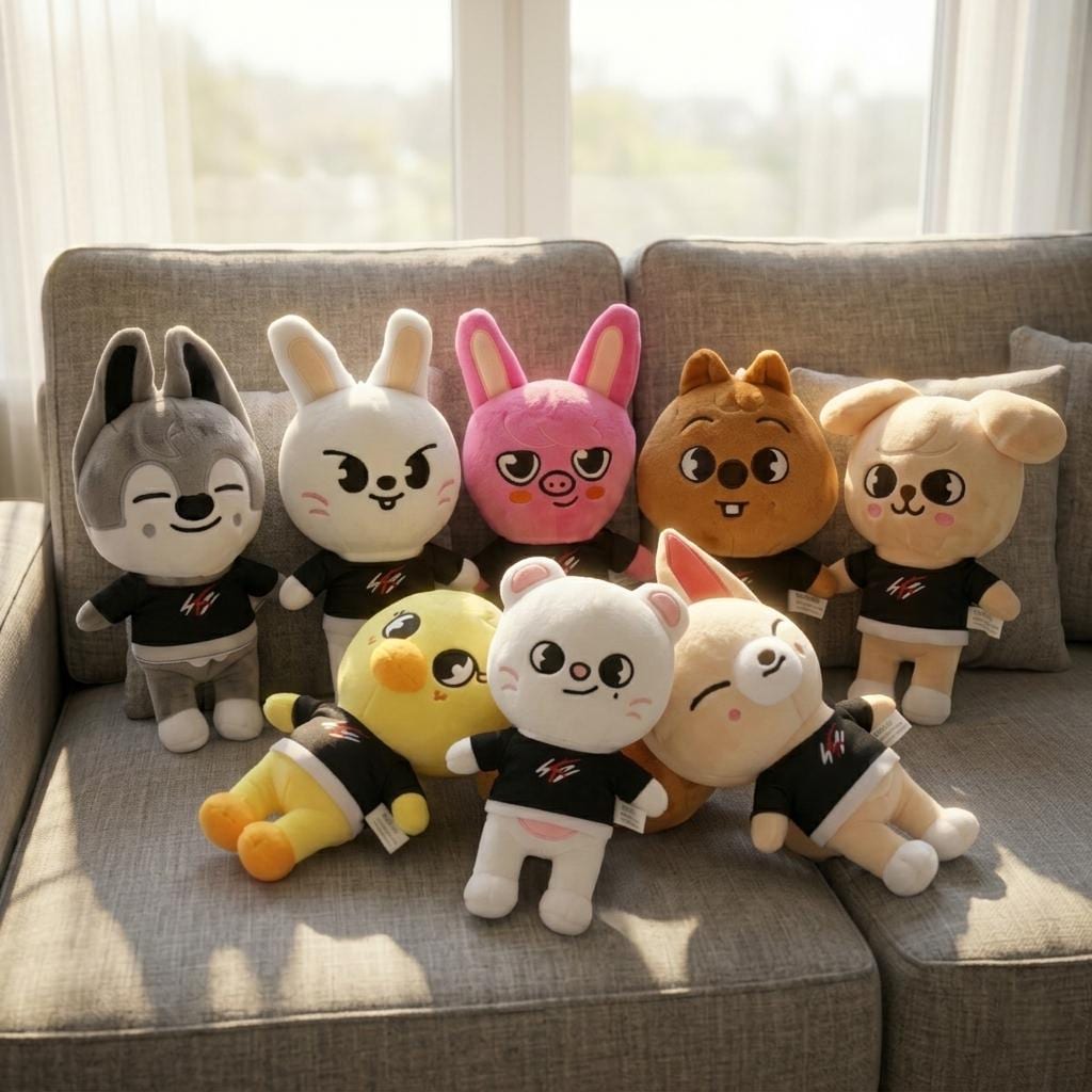 K-POPキャラクターぬいぐるみ5体セット ぬいぐるみセット kポップ - Etsy 日本