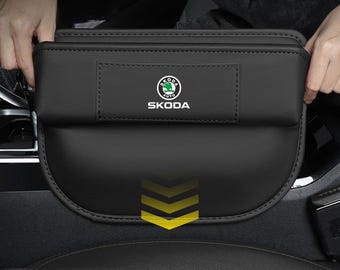 Skoda car gap storage box accessories