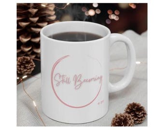 Becoming Her Mug Set | Motivational Coffee Mugs | Inspirational Gift for Women | Self Care & Confidence Gift | Teacher Appreciation Gift