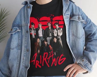 BTS Airang World Tour Shirt, Vintage Kpop Graphic Tee, Unisex Streetwear Fan Apparel