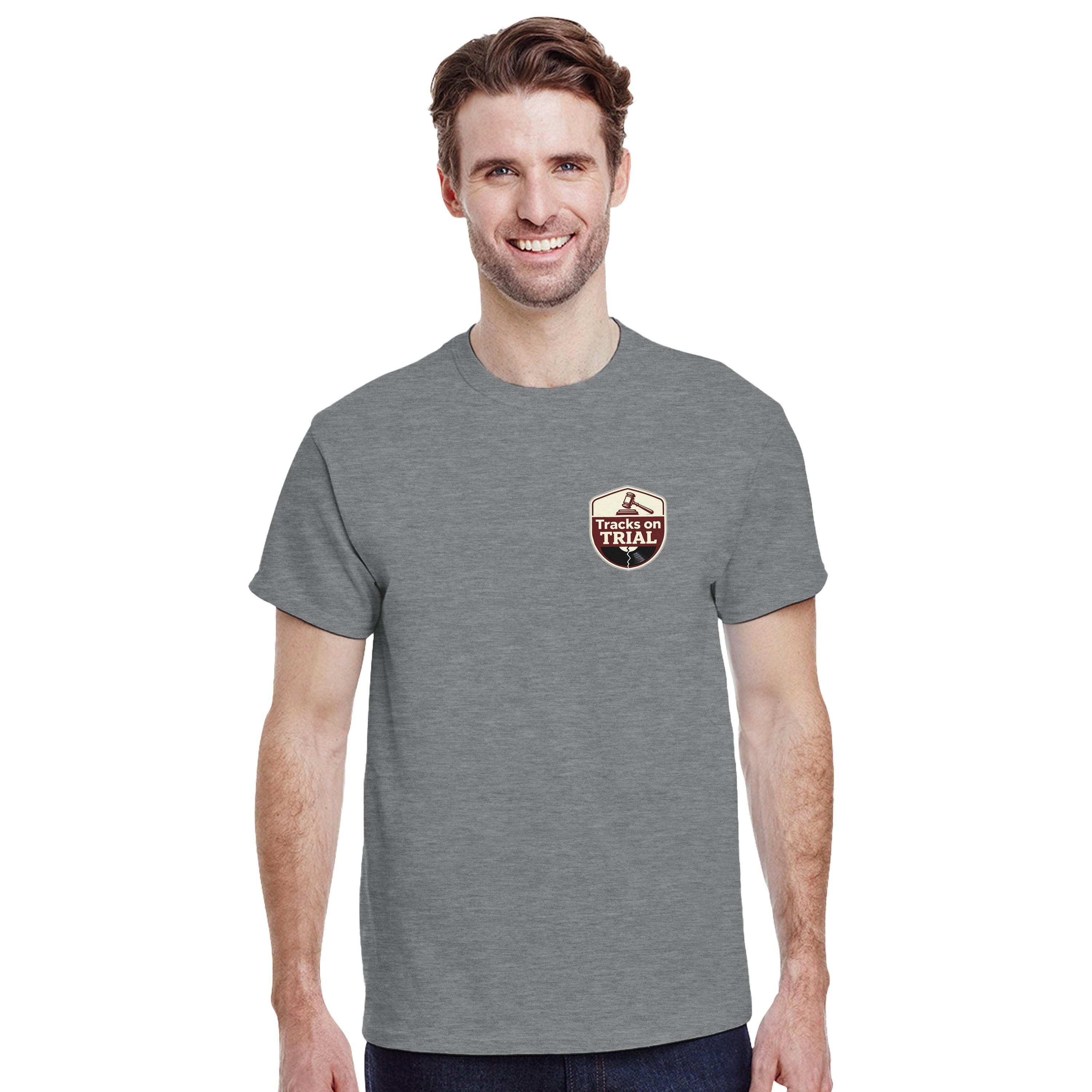 Heavyweight Graphic T-Shirt | &ldquo;Music, Debate, Chaos, Judgement&rdquo; Back Print
