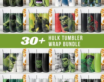 Hulk Tumbler Wrap PNG, Superhero 20oz Skinny Sublimation Design, Marvel Green Smash Hero Cup Wrap, Fan Gift (Instant download)