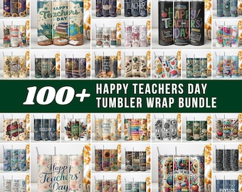 Teacher Tumbler Wrap PNG, Teacher Life 20oz Skinny Tumbler Sublimation Design, Teacher Gift Bundle, Seamless Wrap PNG (Instant download)