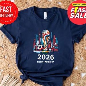 Camiseta del Mundial de Fútbol 2026, Camiseta para aficionados al fútbol norteamericano