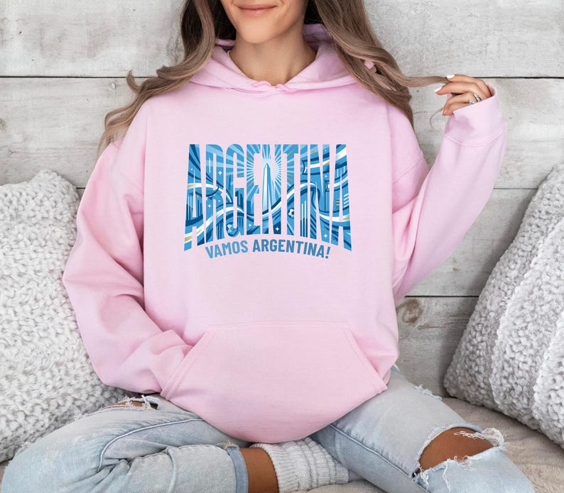 Camiseta de aficionado al fútbol argentino, ¡Vamos Argentina! imagen 12
