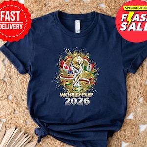 Camiseta de fútbol de las Naciones de la Copa Mundial de Fútbol 2026, camiseta de aficionado al fútbol de Estados Unidos