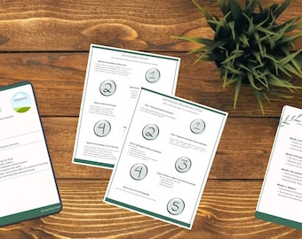 Professioneel onthechtingswerkboek Canva | Stoïcijnse Business Owner Mindset Kit (digitale download)