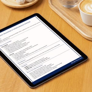 Knowledge Transfer Template | Employee Offboarding, Business Handover Guide