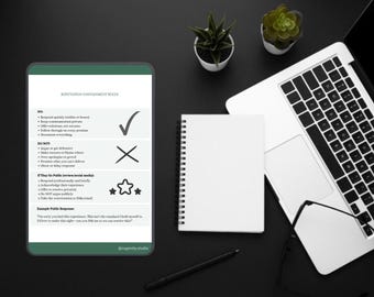 Script per la comunicazione in situazioni di crisi aziendale e il recupero clienti / Gestione delle controversie con i clienti su Canva / Modelli di risposta per scadenze non rispettate