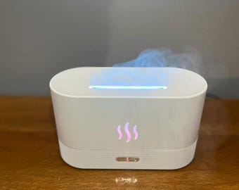 Dyfuzor zapachowy Flame z nawilżaczem powietrza z efektem ognia