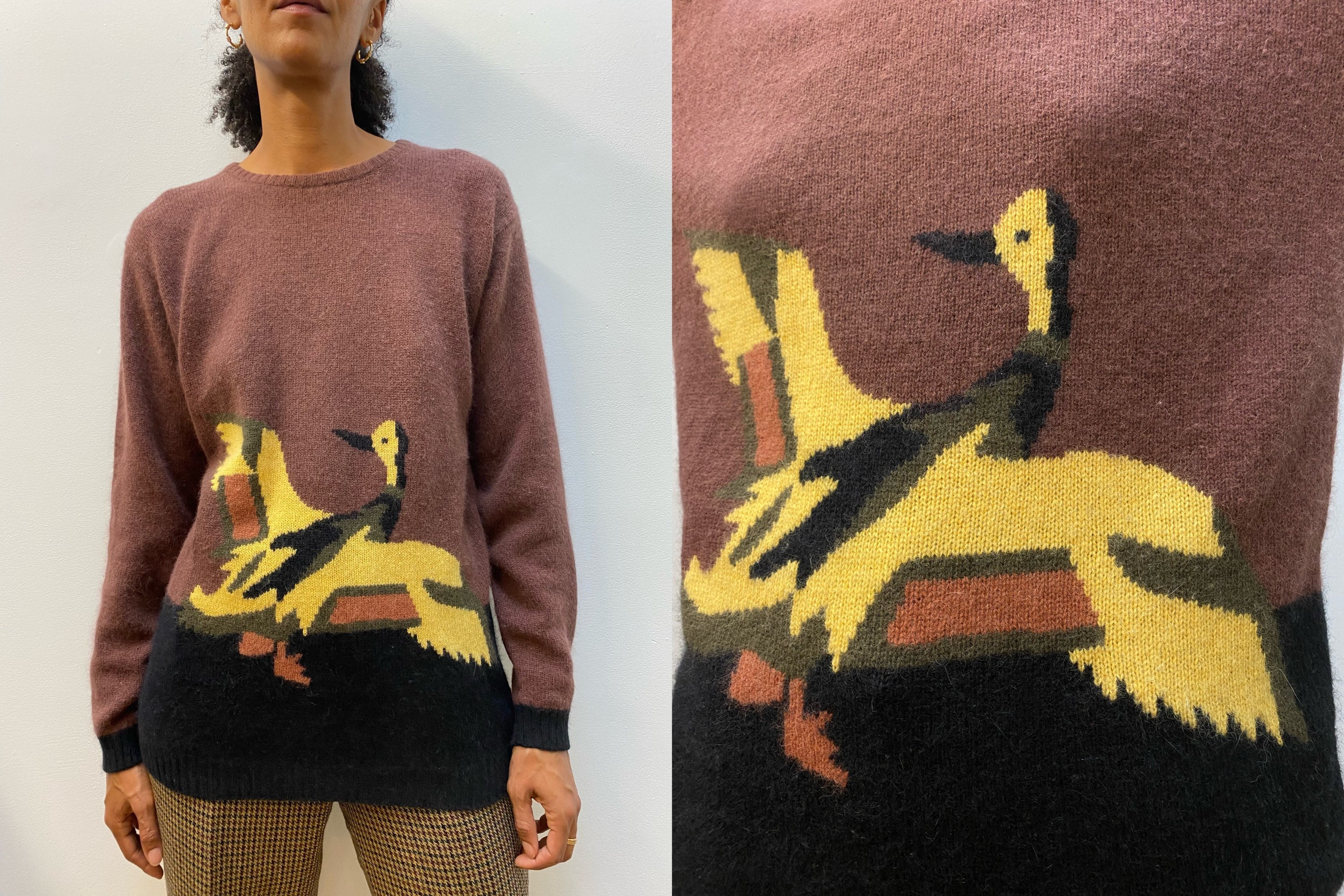 Goose Sweater - Etsy