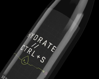 Hydrate Ctrl+S Water Bottle