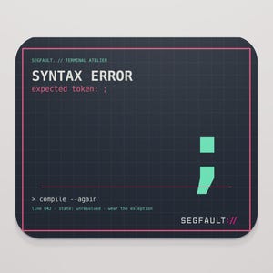 Syntax Error Mini Mouse Pad image 6