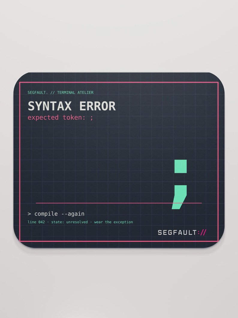 Syntax Error Mini Mouse Pad image 6
