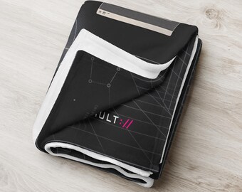Hibernate Mode Futuristic Throw Blanket