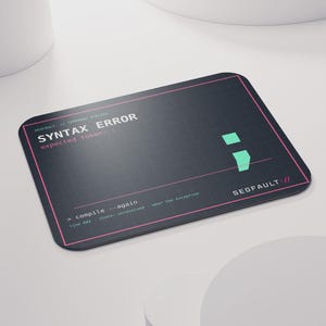 Syntax Error Mini Mouse Pad image 4