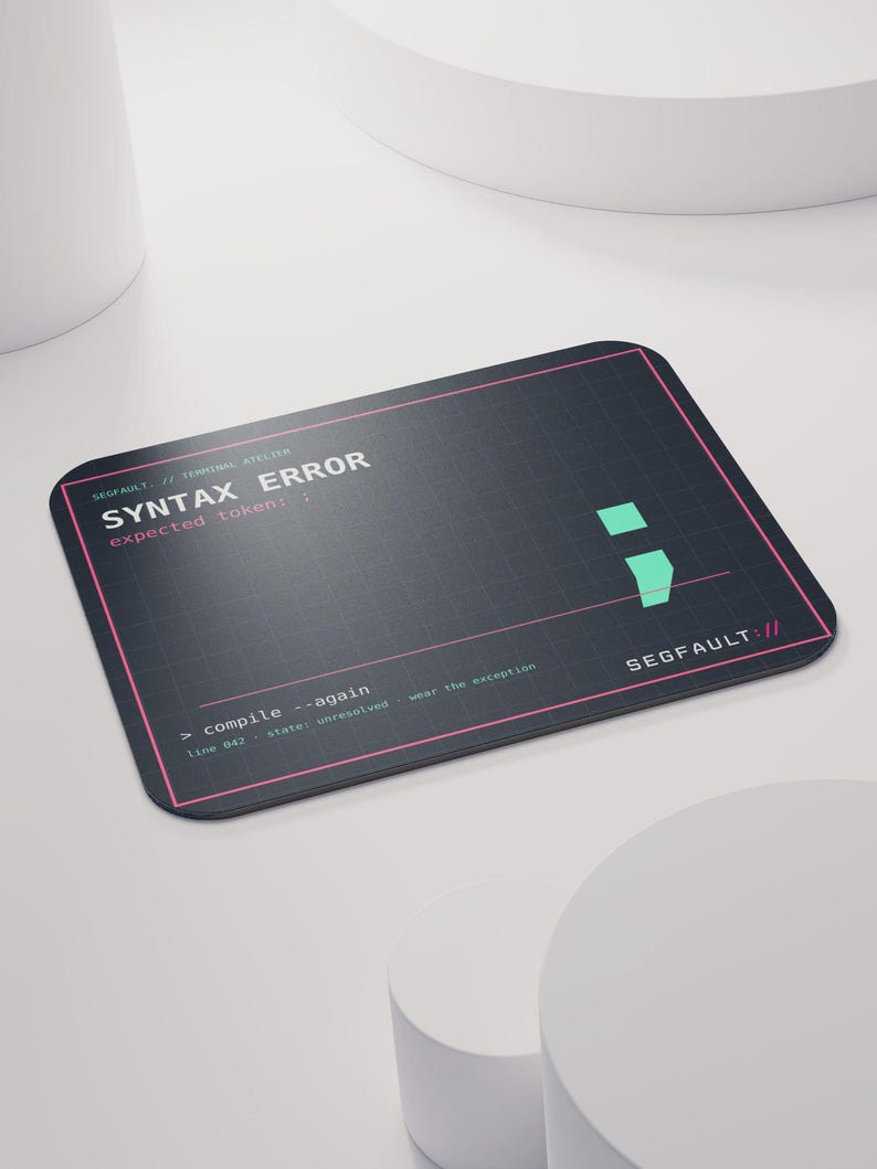 Syntax Error Mini Mouse Pad image 4