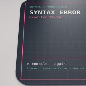 Syntax Error Mini Mouse Pad image 2