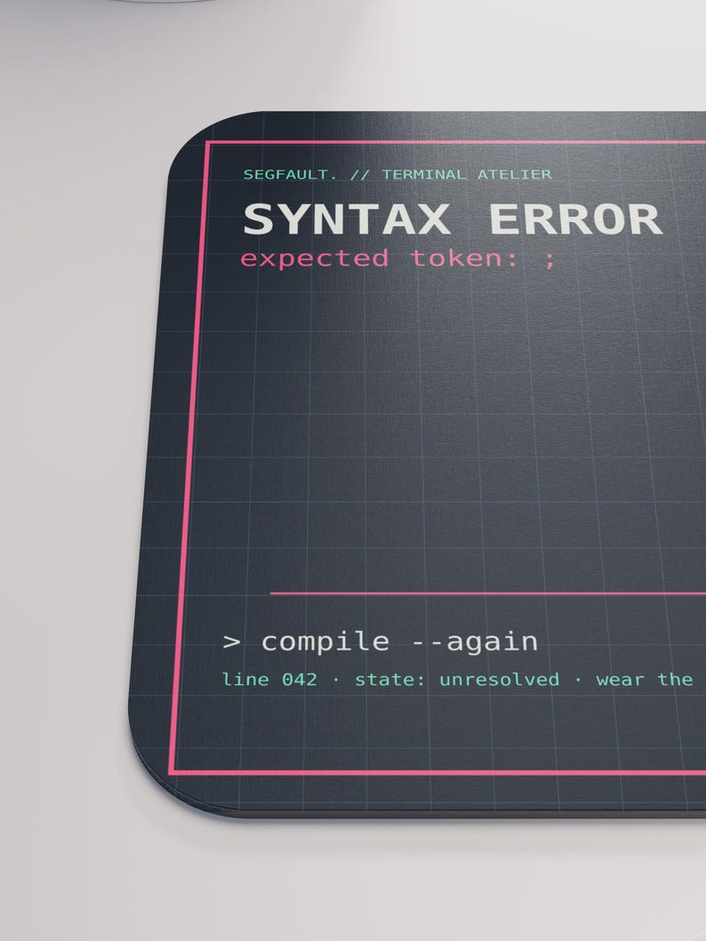Syntax Error Mini Mouse Pad image 2