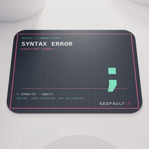 Syntax Error Mini Mouse Pad image 7