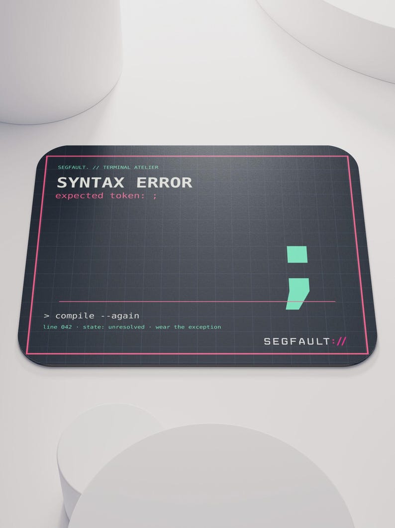 Syntax Error Mini Mouse Pad image 7