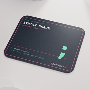 Syntax Error Mini Mouse Pad image 5