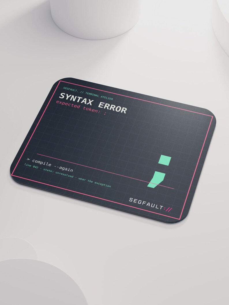 Syntax Error Mini Mouse Pad image 5