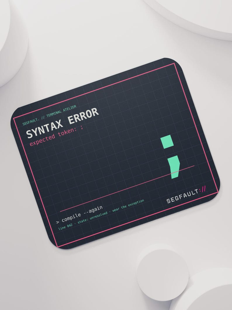 Syntax Error Mini Mouse Pad image 1